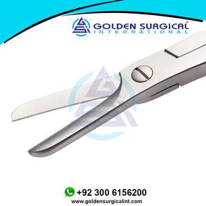 Tijeras para tabique Caplan Compound Action, Cuchillas dentadas Longitud total 190mm Tijeras para hueso nasal Tijeras para septoplastia - Product Image 4