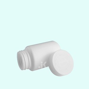 JK Packaging Solutions HDPE Plastic <b>Bottle</b> 100ml Lid with <b>Brush</b> for Pills & Vitamins Packaging-Ho Chi Minh City Model M0331 - Product Image 2