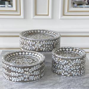 Alta calidad Ramadan Eid Madre de perla Bandejas de soporte de chocolate Bandejas DE SERVICIO DE fregona de lujo al por mayor hechas en Vietnam - Product Image 5