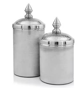 Custom Printed Round <b>Tea</b> Tin Box Food Grade Empty <b>Container</b> for <b>Sugar</b> <b>Coffee</b> Beans Light Modern Design Storage Jar - Product Image 6