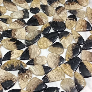 Best Garde Palm Root Cabochon <b>Fire</b> Plam Root Agate Loose Gemstone For Jewelry - Product Image 4