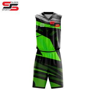 Uniformes de basket-ball de prix chaud de services d'OEM de bon matériel professionnel avec des kits de basket-ball de service de logo personnalisé - Product Image 1