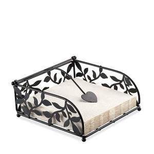 Porte-mouchoirs en métal de luxe tendance avec des finitions brillantes et des designs intemporels pour des intérieurs contemporains et classiques - Product Image 2