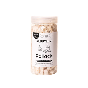 [PUPPYLUV] Nourriture pour animaux de compagnie, pollack, ingrédients naturels de qualité supérieure pour une santé et une vitalité optimales, soins de santé pour animaux de compagnie - Product Image 1