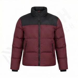 Parka de Invierno Personalizada para Hombre, Abrigo Acolchado Grueso y Elegante, Chaqueta Informal de Moda con Cuello Alto - Product Image 1