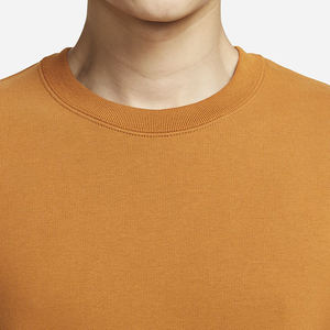 Haute qualité plaine recadrée personnalisé 100% coton goutte épaule t-shirts pour hommes blanc col montant lourd surdimensionné boxy t-shirt - Product Image 3