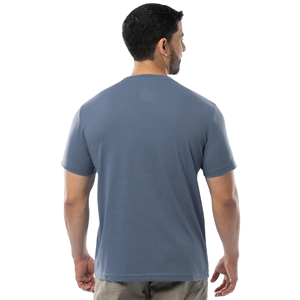 T-shirt pour homme élégant et tendance, col rond, design personnalisé, imprimé numérique, tricoté, respirant, séchage rapide, qualité supérieure, 100% coton - Product Image 2