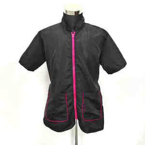 Uniforme de toilettage pour animaux de compagnie Veste à manches courtes Vestes de toilettage professionnelles - Product Image 1