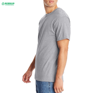 Camiseta Deportiva para Hombre, 220 GSM, Cuello Redondo, Poliéster/Algodón, Transpirable, Secado Rápido, Corte Regular, para Gimnasio, con Soporte OEM - Product Image 6