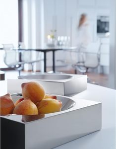 Bol de pièce maîtresse décoratif en métal au design moderne et élégant Décoration de maison de luxe haut de gamme de haute qualité Table de Noël personnalisée - Product Image 5