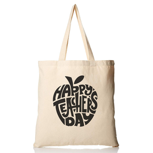 Sac fourre-tout personnalisable pour la Journée des enseignants, sac cadeau pour enseignant - Product Image 1