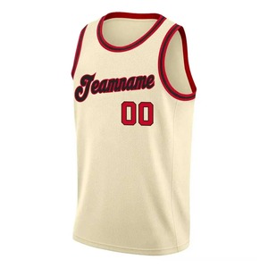 Camisetas de baloncesto universitarias Unisex personalizadas uniformes transpirables 100% poliéster Color personalizado/logotipo/diseño adulto de alta calidad - Product Image 1