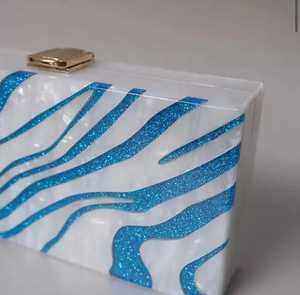 Buy Tiger Stripes Resin Clutch Imitation Pearl Gold Plated Vintage Butterfly Solid Charm Necklace Complete Set Women's Wedding - Product Image 2