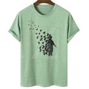 Camiseta de manga corta de verano de gran venta, camiseta ligera para hombre, camisetas de Color personalizadas para hombre - Product Image 1