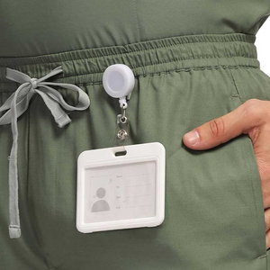 Ensemble d'uniformes médicaux unisexes à prix ajustable, anti-plis, qualité supérieure, respirant, extensible, pour usage hospitalier, léger et personnalisable - Product Image 6