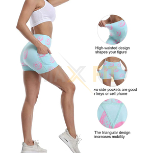 2024 nouveauté qualité supérieure femmes Fitness Shorts personnalisé taille haute respirant vêtements professionnels - Product Image 6