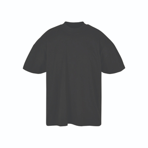 เสื้อทีเชิ้ตทรงหลวมสำหรับผู้ชายโอเวอร์ไซส์ผ้าถักยาวลายพิมพ์ลาย - Product Image 6