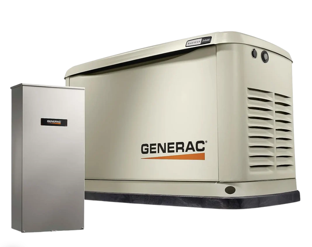 Authentic-Sales 7210 Guardian 24kW Standby Generator WiFi w/ 200 Amp Automatic Transfer Switch New in-Stock
