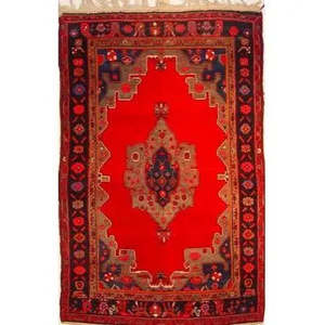 Auténtico Alfombra Persa Kolia de Estilo Tradicional, Anudada a Mano, para Interiores, con Lana Natural y Algodón, 7'6 x 4'9, Panr02479 - Product Image 1
