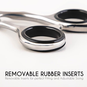 Ciseaux de coiffeur en acier inoxydable de haute qualité pour la coupe de cheveux Couleur et taille personnalisées Service OEM pour la beauté et les soins personnels - Product Image 6