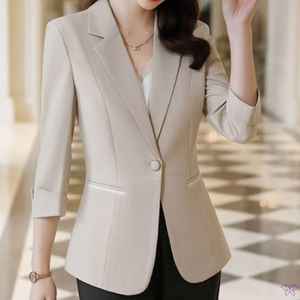 เสื้อแจ็กเก็ตเบลเซอร์สำหรับทุกเพศพร้อมดีไซน์โลโก้ตามสั่ง - Product Image 2