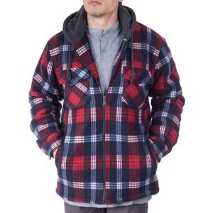 High Quality <b>Men's</b> <b>Flannel</b> <b>Jackets</b> for <b>Men</b> Big and Tall Zip up Winter Pockets <b>Jacket</b> Hoodies for <b>Men</b> Hooded Fleece Shirt <b>Jacket</b> - Product Image 5