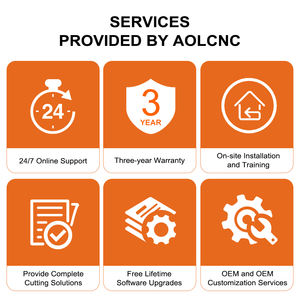 Aol कारखाने गर्म बिक्री pvc फिल्म स्टिकर के साथ चप्टर मशीन - Product Image 3