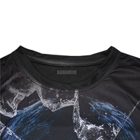Camiseta informal de algodón para hombre, camiseta de superhéroe con estampado 3D gráfico de Hulk con detalle muscular, camiseta de manga corta totalmente personalizada