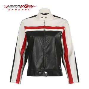 Purchase Breathable Leather Motorbike Jacket Motorcycle Gear Reflective Riding Body Armor Jacket Protectors