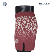 Pantalones cortos MMA para hombre Nogi Bjj Short Gym Workout Training & Casual Four Way Stretch Pantalones cortos para hombre elástico Cintura con cordón