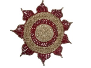 2026 New Handmade Woven Doormat Natural Braided Floor <b>Mats</b> Area Rugs round jute rug carpet made in Bangladesh - Product Image 2