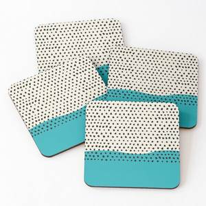 1090 Coasters <b>Set</b> Over Printed Tea Serving Mats 4 Piece <b>Set</b> in Mango Wood/Acacia Wood - Product Image 3