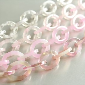 Maillons de chaîne en résine transparente de haute qualité pour la décoration de la maison Couleurs et tailles personnalisables à la mode Idée cadeau parfaite - Product Image 2