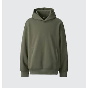 Sweat à capuche à manches longues en coton/polyester pour hommes - Product Image 2