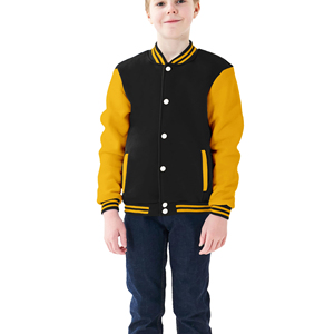 Top Selling Uniform Varsity <b>Jacket</b> Baby Kids Toddler Bomber <b>Jacket</b> Cheap Price Kids Thick Coat Autumn Winter New <b>Boys</b> Baseball - Product Image 2