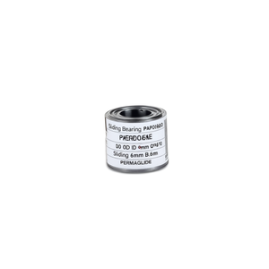 Sliding <b>Bearing</b> PAP0606 P10 Socket ID 6mm OD 8mm B.6mm PERMAGLIDE - Product Image 3