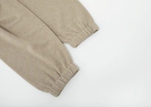 OEM Pantalon de survêtement tendance Pantalon de survêtement vierge Pantalon de jogging personnalisé Impression unie polaire gris Sweat Jogger Hommes - Product Image 4