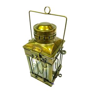 Exclusivo boda decorativo nuevo latón aspecto vintage linterna calidad superior alta venta latón barco linterna - Product Image 1