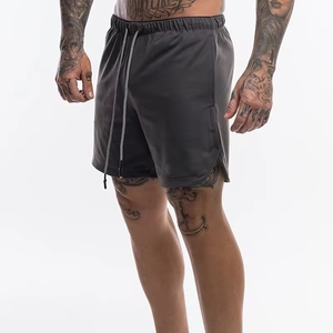 Pantalones Cortos Deportivos de Verano para Hombre, Personalizados, Ecológicos, de Poliéster, Sólidos, con Cordón, de Secado Rápido, Transpirables, de Cintura Media - Product Image 2
