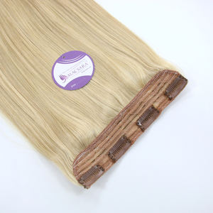 Extensions de cheveux humains à clips, cheveux vierges vietnamiens de qualité supérieure, couleur piano droite, tendance du moment, vente en gros - Product Image 1