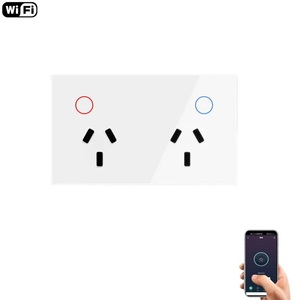 Australische Smart Home Wifi Schakelaar En Socket <span class=keywords><strong>Touch</strong></span> Knop 1/2/3/<span class=keywords><strong>4</strong></span> Bende Saa Gecertificeerd Dubbele Power Point Gma 220V 240V 16a - Product Image 6