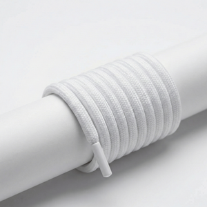 Cordón Trenzado Encerado de Color Personalizado con Puntas de Goma |   100% Poliéster de Lujo Ecológico, 5 mm de Diámetro, 90-180 cm de Longitud, para Uso en Prendas - Product Image 6