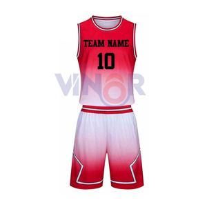 Uniforme de basket-ball de haute qualité en polyester 100% meilleur design personnalisé vêtements de sport de plein air uniforme de basket-ball - Product Image 2