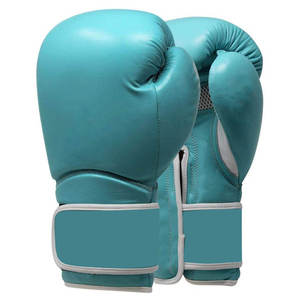 Gants de boxe en cuir PU de haute qualité, logo personnalisé, anti-humidité, tailles 6-14OZ, vente en gros d'usine, gants MMA - Product Image 3