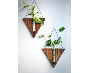 Florero Moderno de Lujo con Marco Metálico y Tubos de Ensayo de Vidrio para Decoración del Hogar, Dormitorio u Oficina, Regalo Versátil para Flores - Product Image 4