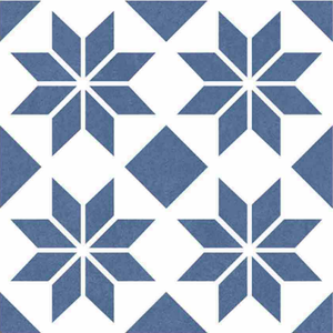 <b>Model</b> 50421-<b>D</b> White-Black Design in 400X400 mm for Heavy Duty Outer Area With Supreme Strength - 12mm by NOVAC CERAMIC - Product Image 4