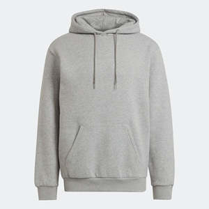Coupe régulière 70% coton 30% polyester recyclé polaire gris chiné moyen hommes pull Style personnalisé sweat à capuche vierge - Product Image 5