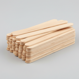 Bâtonnets en bois de qualité supérieure pour glaces, bâtonnets en bois de bouleau de qualité alimentaire pour friandises glacées, lisses, sans éclats, bâtonnets à bonbons en vrac, carton - Product Image 1