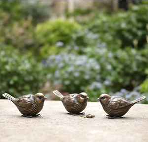 Antiek bronzen engelvogel stond op een tak boom standbeeld ornament metaalgiettechniek dierlijk ontwerp kunst verzamelobject decoratie - Product Image 5