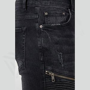 กางเกงยีนส์ทรงตรงเอวสูงแฟชั่นใหม่สำหรับผู้ชาย ล้างสี สไตล์หลวม ขายส่งยอดนิยม ดีไซน์เข้ารูป สีตามสั่ง จำนวนมาก - Product Image 5